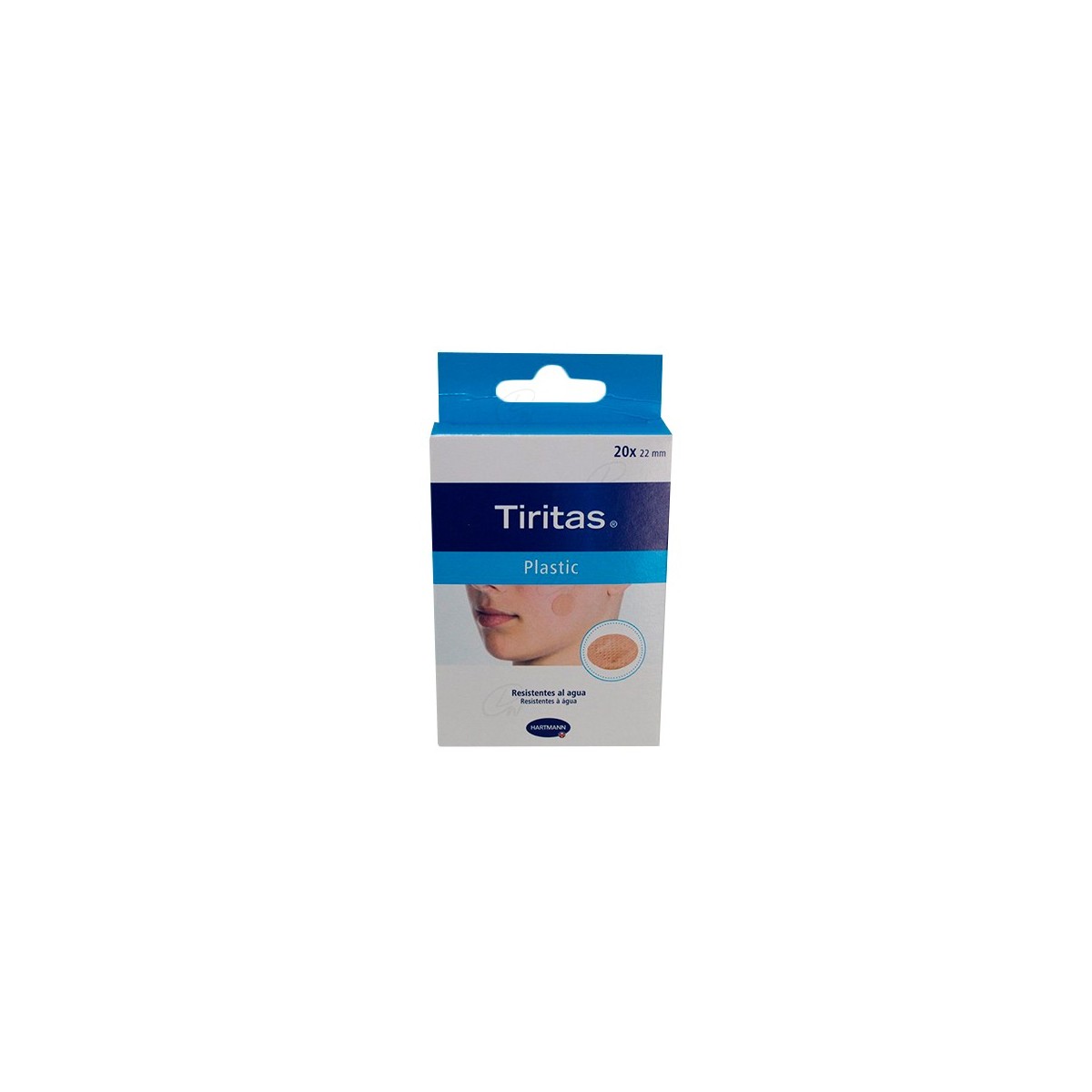 TIRITAS PLASTIC REDONDAS 22 MM 20 U