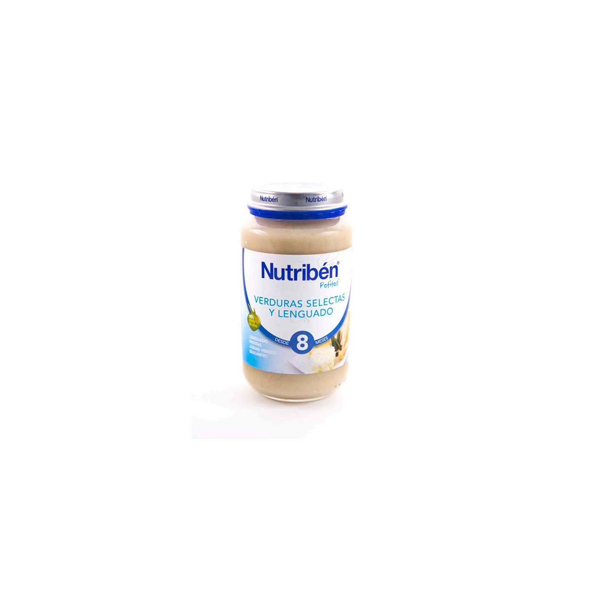 NUTRIBEN POTITO VERDURA SELECTA Y LENGUADO 250 G
