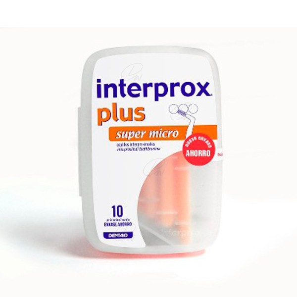 CEPILLO DENTAL INTERPROXIMAL SUPER MICRO ENVASE AHORRO 10 U
