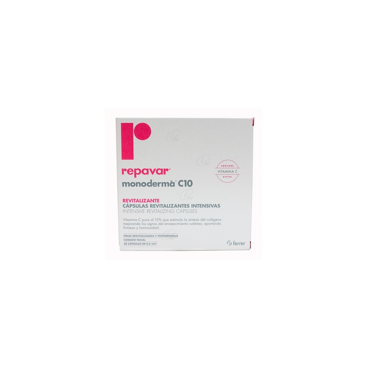 REPAVAR MONODERMA C10 REVITALIZANTE 28 CAPS