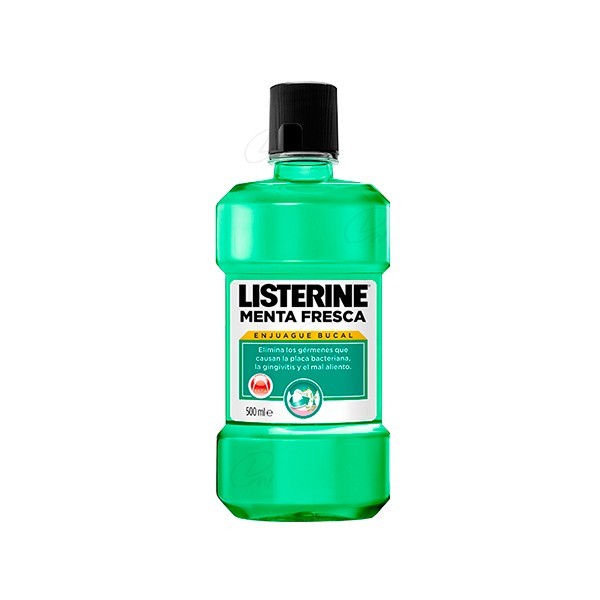 LISTERINE MENTA FRESCA 500 ML