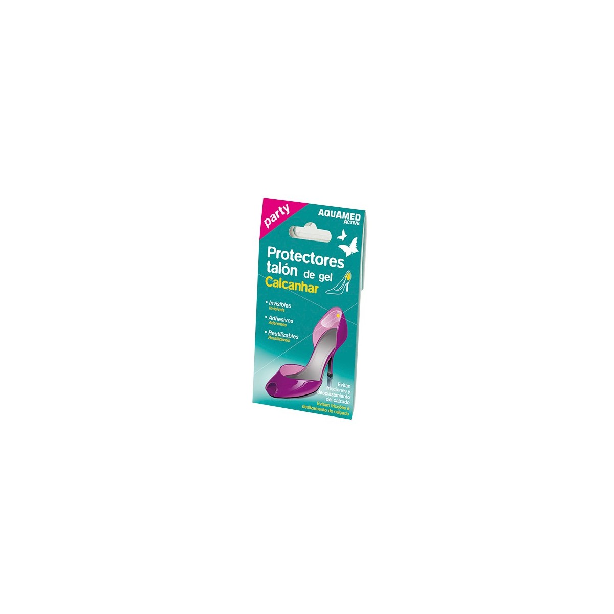 AQUAMED ACTIVE PROTECTOR DE TALON GEL 2 U