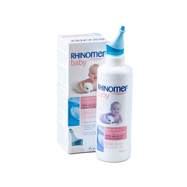 RHINOMER BABY LIMPIEZA NASAL F EXTRA SUAVE NEBULIZADOR...