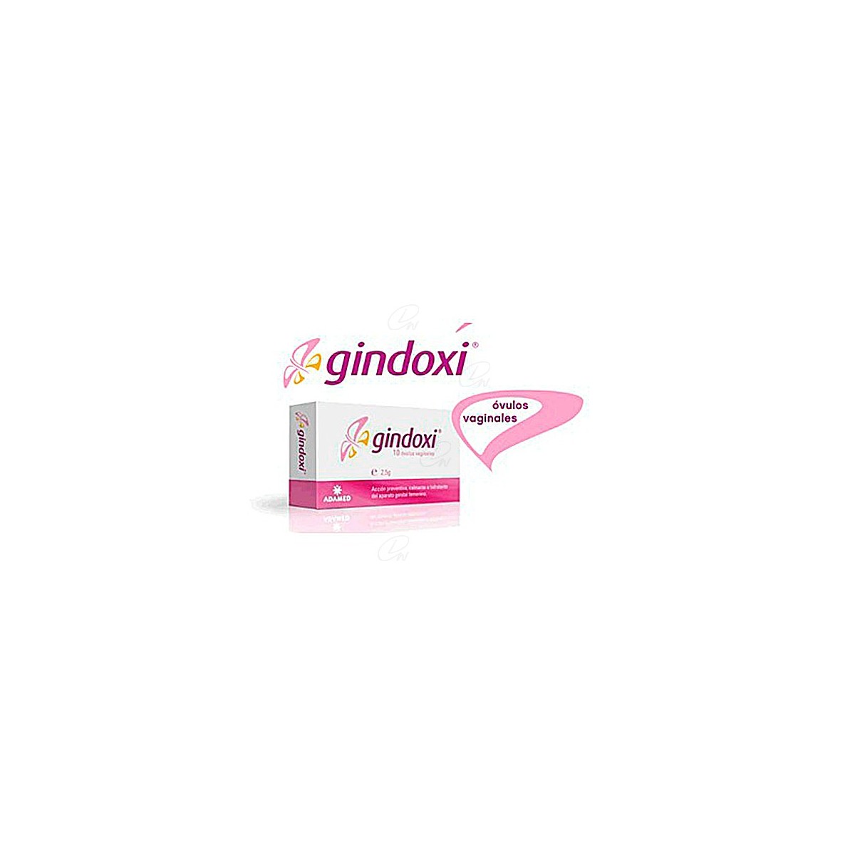 GINDOXI OVULOS VAGINALES 10 OVULOS 2 G