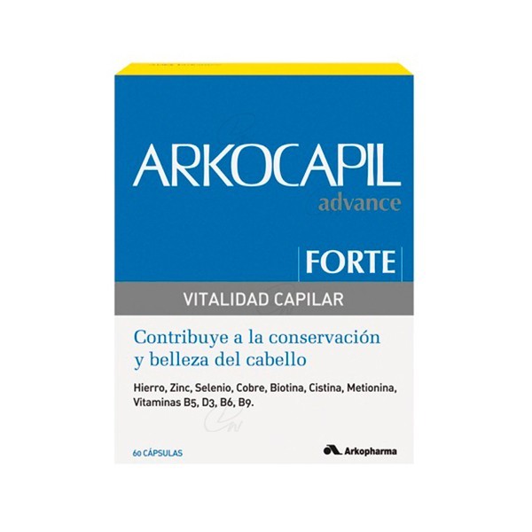 ARKOCAPIL FORTE VITALIDAD CAPILAR 60 CAPS