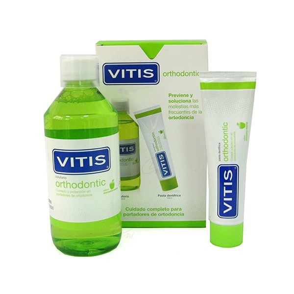 VITIS ORTHODONTIC PASTA DENTIFRICA Y COLUTORIO PACK