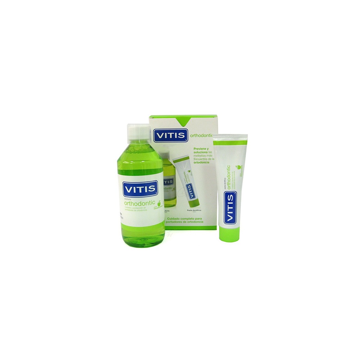 VITIS ORTHODONTIC PASTA DENTIFRICA Y COLUTORIO...