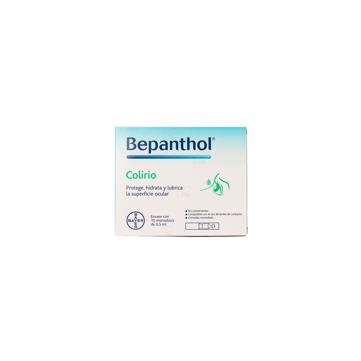 BEPANTHOL COLIRIO ESTERIL 10 MONODOSIS X 05 ML