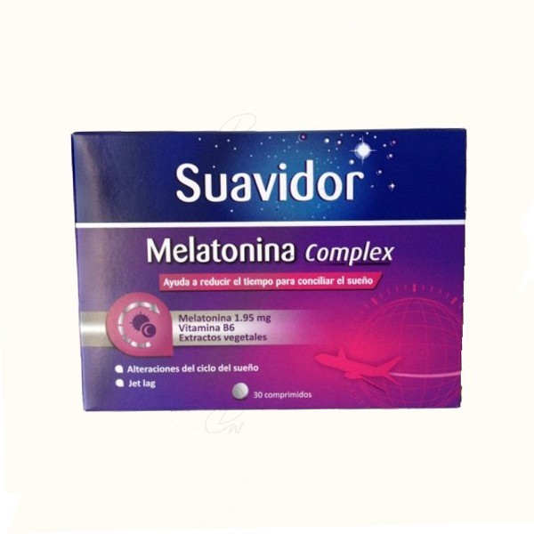 SUAVIDOR MELATONINA 30 COMP