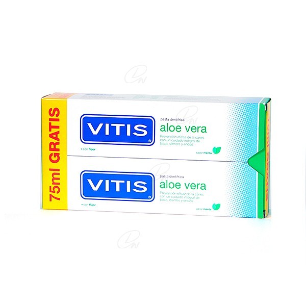 VITIS ALOE VERA PASTA DENTIFRICA 2 x 150 ML