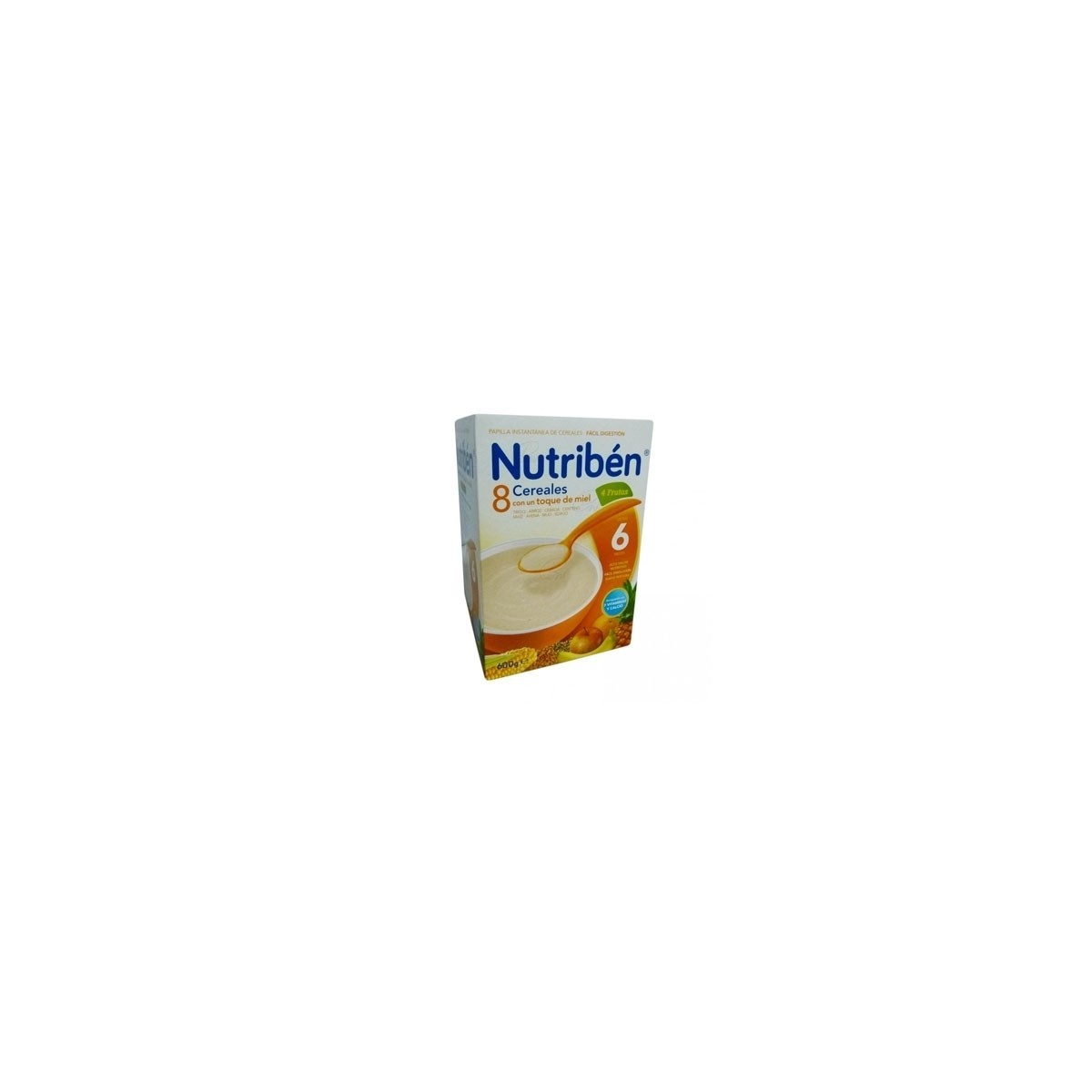 NUTRIBEN 8 CEREALES Y MIEL 4 FRUTAS 600 G