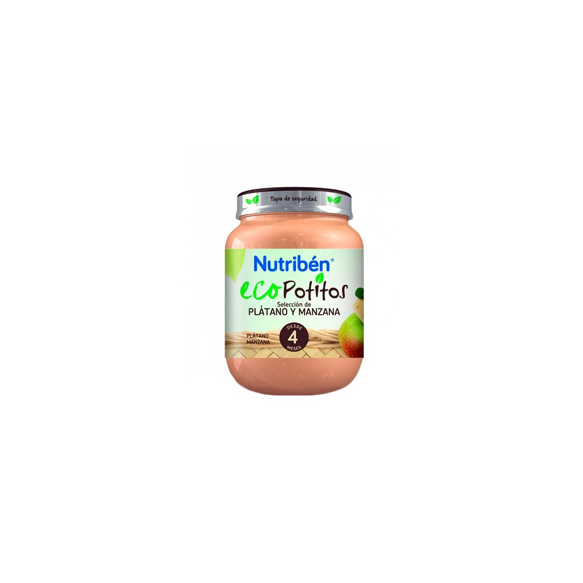 NUTRIBEN ECO POTITO SELECCION PLATANO Y MANZANA...