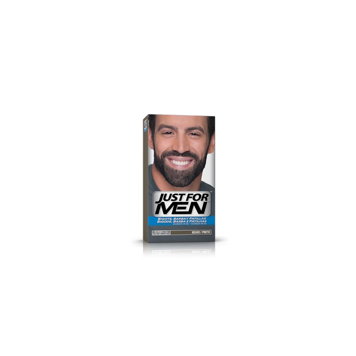 JUST FOR MEN BIGOTE Y BARBA 30 CC NEGRO