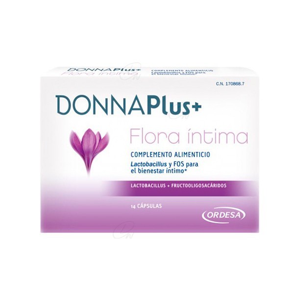 DONNA PLUS FLORA INTIMA 14 CAPS