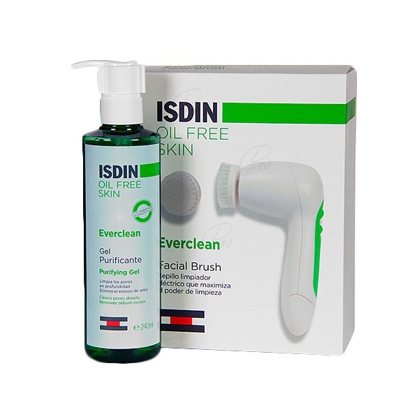 EVERCLEAN GEL PURIFICANTE 240 ML  CEPILLO LIMPIEZA FACIAL...