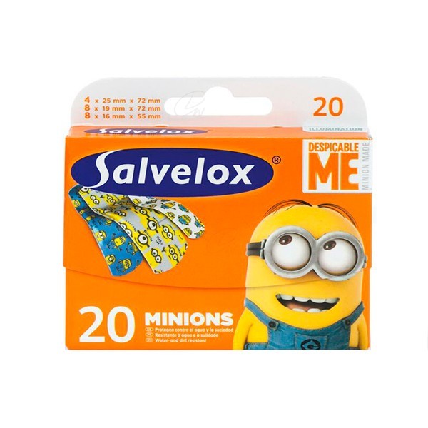 SALVELOX MINIONS 20 APÓSITOS