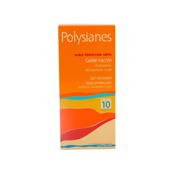 POLYSIANES SPF 10 GEL CREMA NACARADO 125 ML