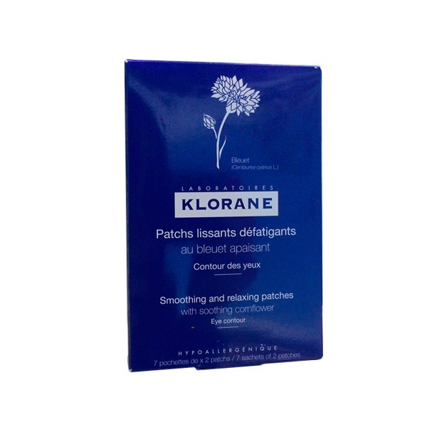 KLORANE PARCHES DESCONGESTIONANTES OJOS 7 BOLSAS 2 PATCHS