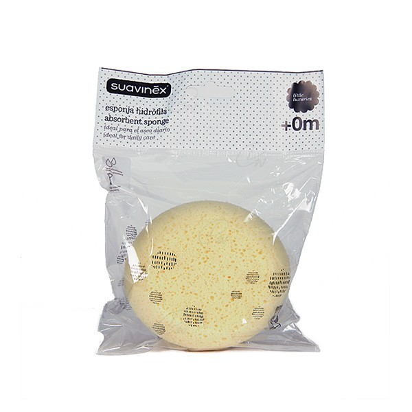 ESPONJA BAÑO INFANTIL HIDROFILA 1 UD