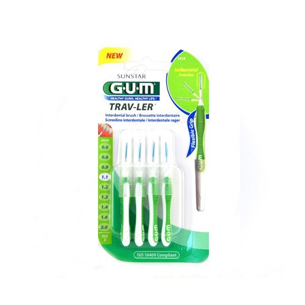CEPILLO INTERDENTAL VIAJE ULTRAFINO 11 MM CONICO 6U