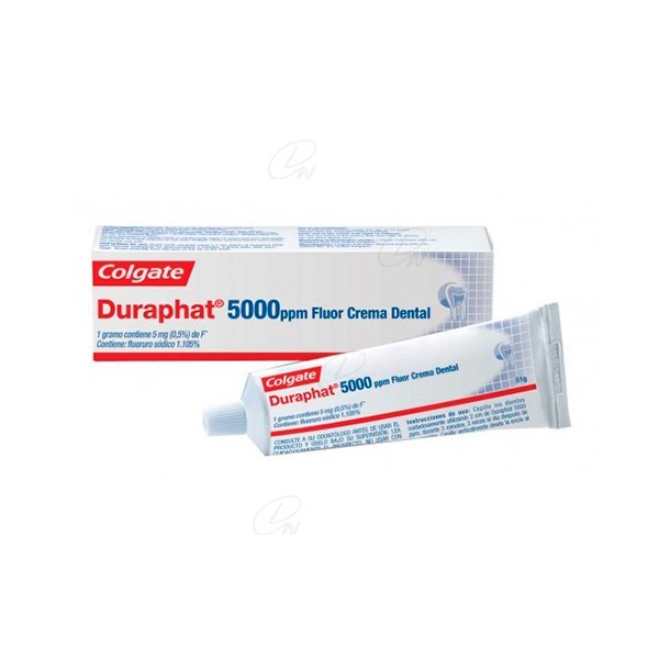 DURAPHAT 5000 PPM FLUOR CREMA DENTAL 51 G