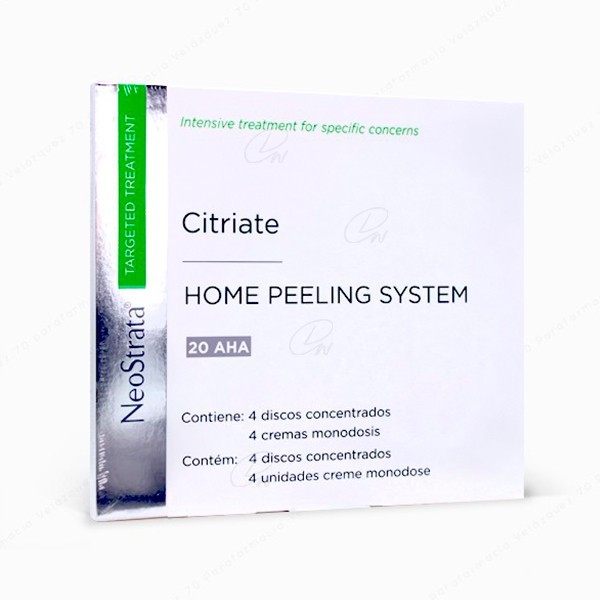 NEOSTRATA CITRIATE HOME PEELING SYSTEM 4 DISCOS