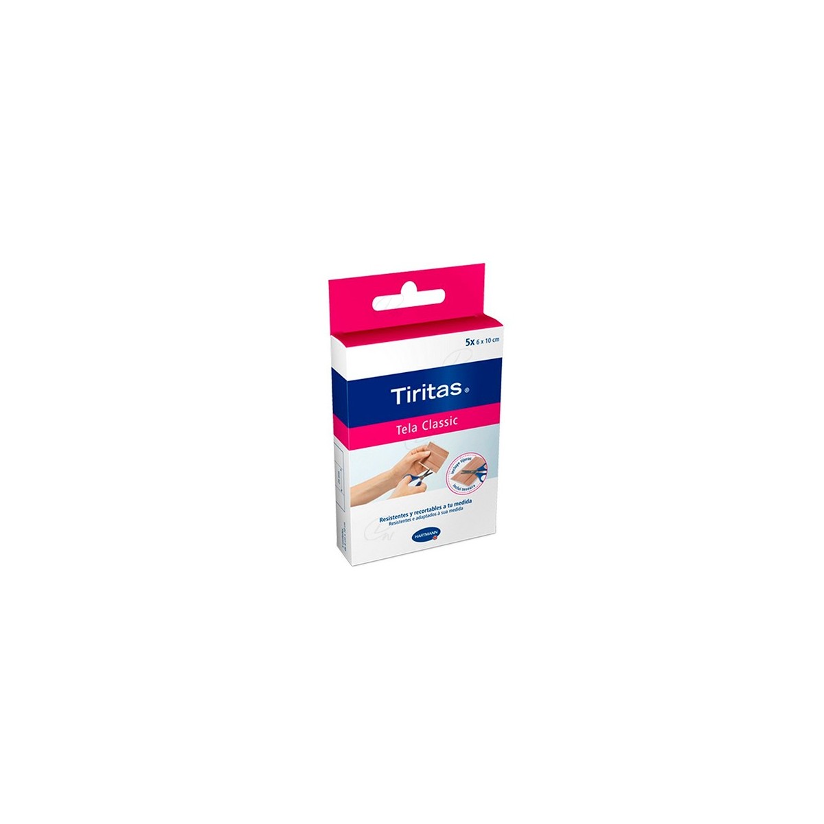 TIRITAS CLASSIC 1 M X 6 CM 10 U