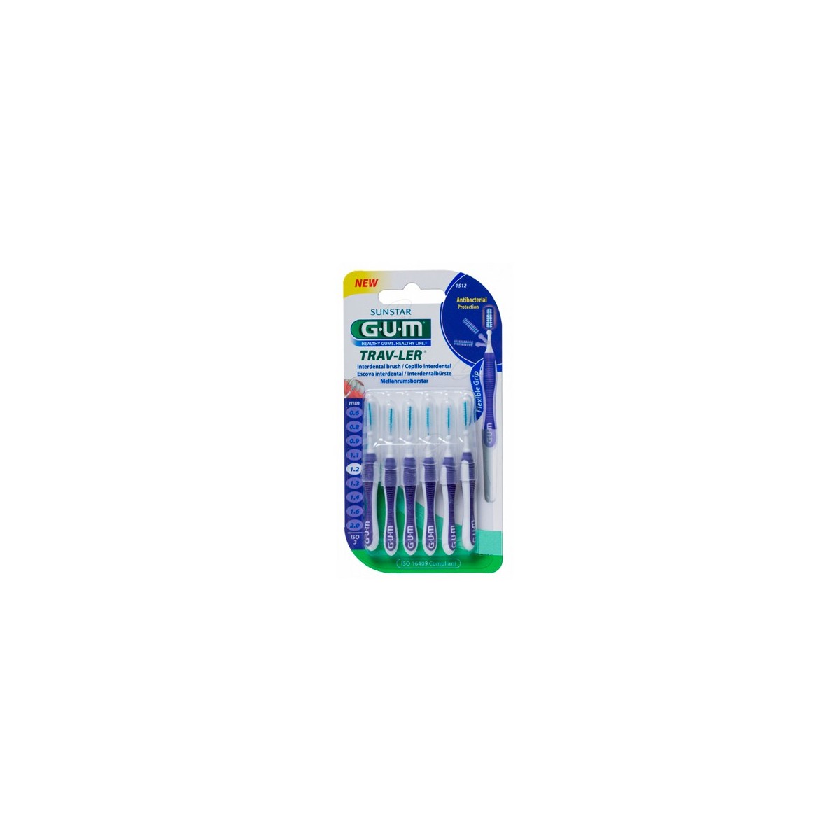 CEPILLO INTERDENTAL VIAJE EXTRAFINO 12 MM...