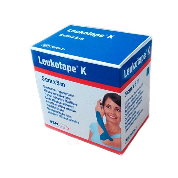 LEUKOTAPE K AZUL 5 CM X 5 CM