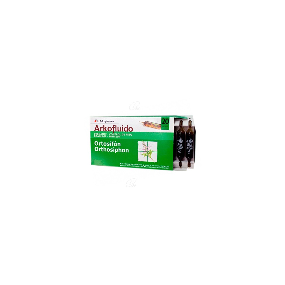 ORTOSIFON ARKOFLUIDO AMPOLLA BEBIBLE 15 ML 20 AMP