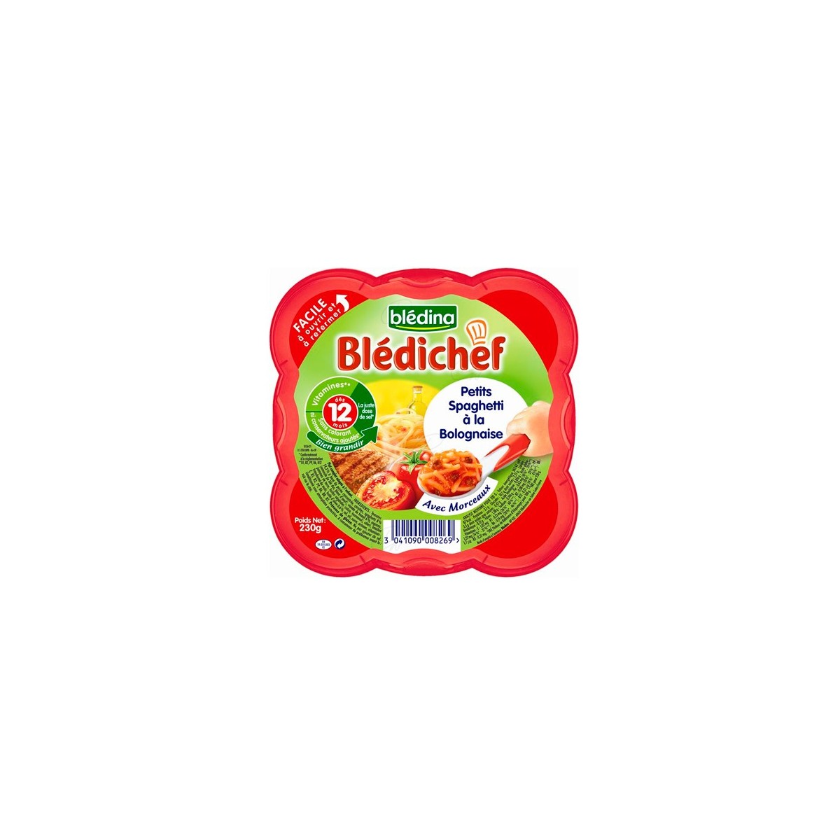 BLEDICHEF ESPAGUETTIS A LA BOLOÑESA 230 G